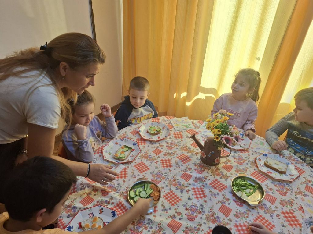 Мероприятие в ДГ „Дружба“, гр. Шумен на тема: „Храним се здравословно“ 13