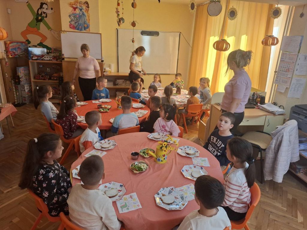 Мероприятие в ДГ „Дружба“, гр. Шумен на тема: „Храним се здравословно“ 3